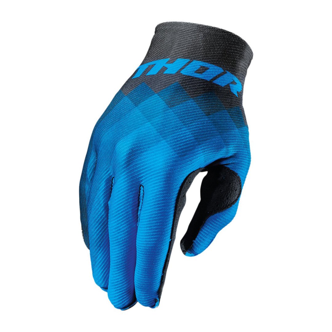 1 THOR Invert Flection Pix Gloves - Blue - Image 1