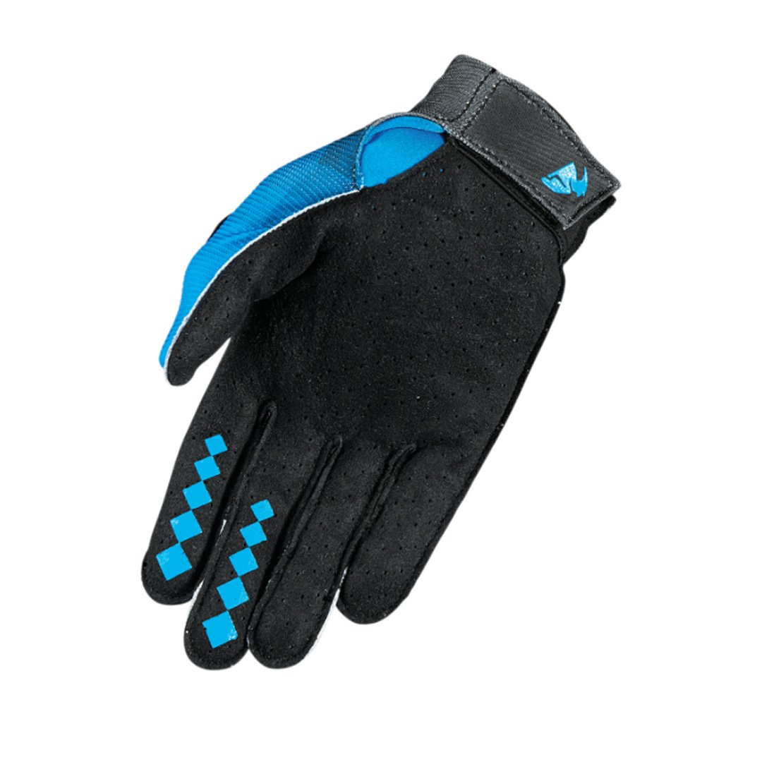 2 THOR Invert Flection Pix Gloves - Blue - Image 2
