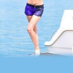 Jettribe Hyper Ladies Board Shorts -Purple