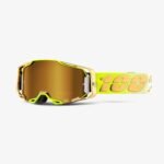 100 % Armega goggle feelgood true gold mirror lens | Clear Lens | - Image 4