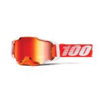 100 %Armega goggle regal mirror red lens | Clear Lens | - Image 4