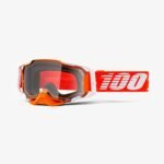 100 %Armega goggle regal mirror red lens | Clear Lens | - Image 2