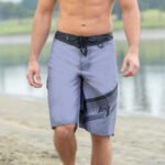 Jettribe Pivot Men's Board Shorts | Grey | Cargo Pocket - Image 2