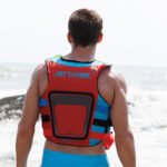 JETTRIBE RS-25P Side Entry Impact Vest (Red/Aqua) - Image 4