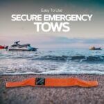 Jettribe Jet Ski Tow Loop | Bow Tow Strap | Easy Quick Connect (Orange) - Image 5
