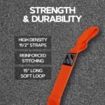 Jettribe Jet Ski Tow Loop | Bow Tow Strap | Easy Quick Connect (Orange) - Image 7