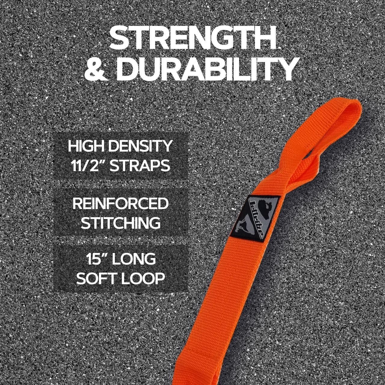 91+nhd1DllL._AC_SL1280_ Jettribe Jet Ski Tow Loop | Bow Tow Strap | Easy Quick Connect (Orange) - Image 7