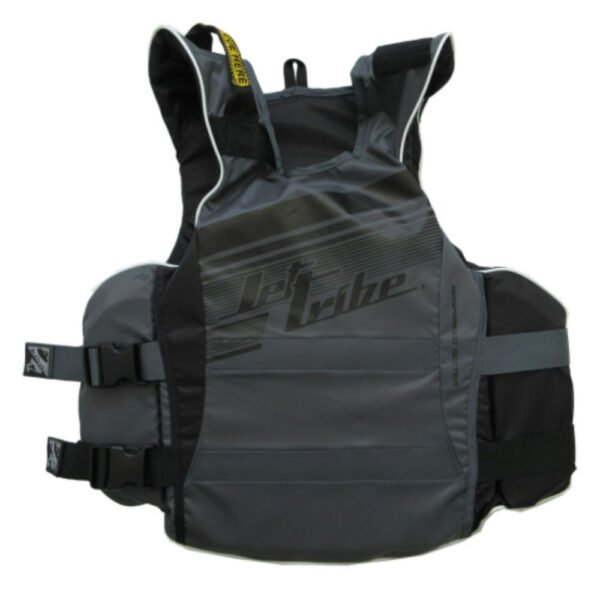 JETTRIBE CE Pivot Side-Entry Jet Ski Vest | Grey / Black |