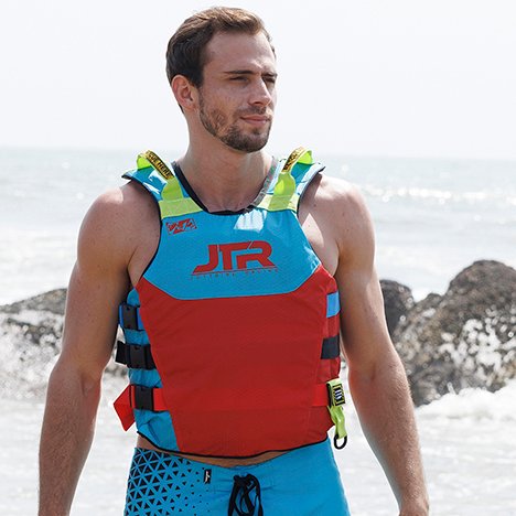 jtg24415rb JETTRIBE UR-20 JTR SERIES VEST (Red / Blue) - Image 5